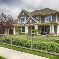 Yardworks 3' X 6' Black Welded Fence Panel -Yardworks shop 1712650 Alt6 111721