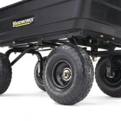 Yardworks® Poly Utility Dump Cart - 600 Lb. -Yardworks shop 2640014bottom