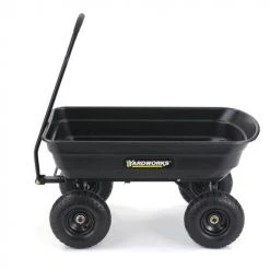 Yardworks® Poly Utility Dump Cart - 600 Lb. -Yardworks shop 2640014left