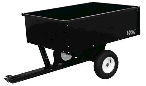 Yardworks® Steel Tow Behind Utility Dump Cart - 500 Lb. 1 Yardworks® Steel Tow Behind Utility Dump Cart - 500 Lb.