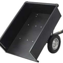Yardworks® Steel Tow Behind Utility Dump Cart - 750 Lb. -Yardworks shop 2641233 LDT1002 DC c