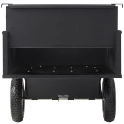 Yardworks® Steel Tow Behind Utility Dump Cart - 750 Lb. -Yardworks shop 2641233 LDT1002 DC d