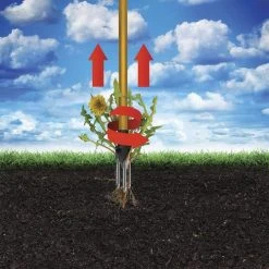 Yardworks® 38" Comfort Grip Handle Weeder -Yardworks shop 2652722 5059 TwistandPull
