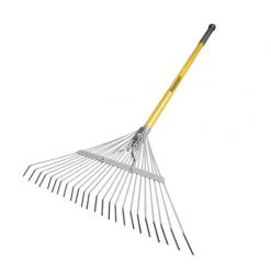Yardworks® 24-Tine Steel Leaf Rake With ControlGrip® 6 Yardworks® 24-Tine Steel Leaf Rake With ControlGrip® -Yardworks shop 2653402 YW 8031 2 5300