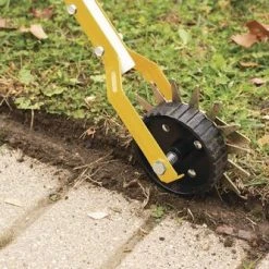 Yardworks 48" Wood Handle Sidewalk Edger -Yardworks shop 2658913 SidewalkEdger inuse4