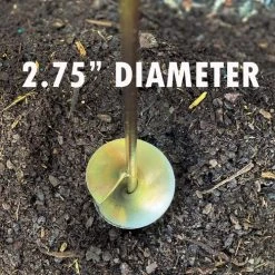 Yardworks® 24" Garden Auger -Yardworks shop 2680335 Auger 01 Diameter