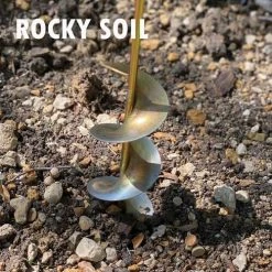 Yardworks® 24" Garden Auger -Yardworks shop 2680335 Auger 04 RockySoil