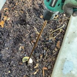 Yardworks® 24" Garden Auger -Yardworks shop 2680335 Auger 06 InGround