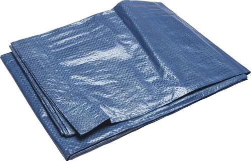 Yardworks® 6' X 8' Blue Standard-Duty Tarp 1 Yardworks® 6' X 8' Blue Standard-Duty Tarp