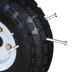 Yardworks® 85 Lb. Push Broadcast Spreader -Yardworks shop CT0071 85Neverflat