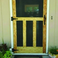 Yardworks 1/4" X 3' X 5' Charcoal Hardware Cloth 9 Yardworks 1/4" X 3' X 5' Charcoal Hardware Cloth -Yardworks shop WoodScreenDoorwHardwareClothCHAR1000